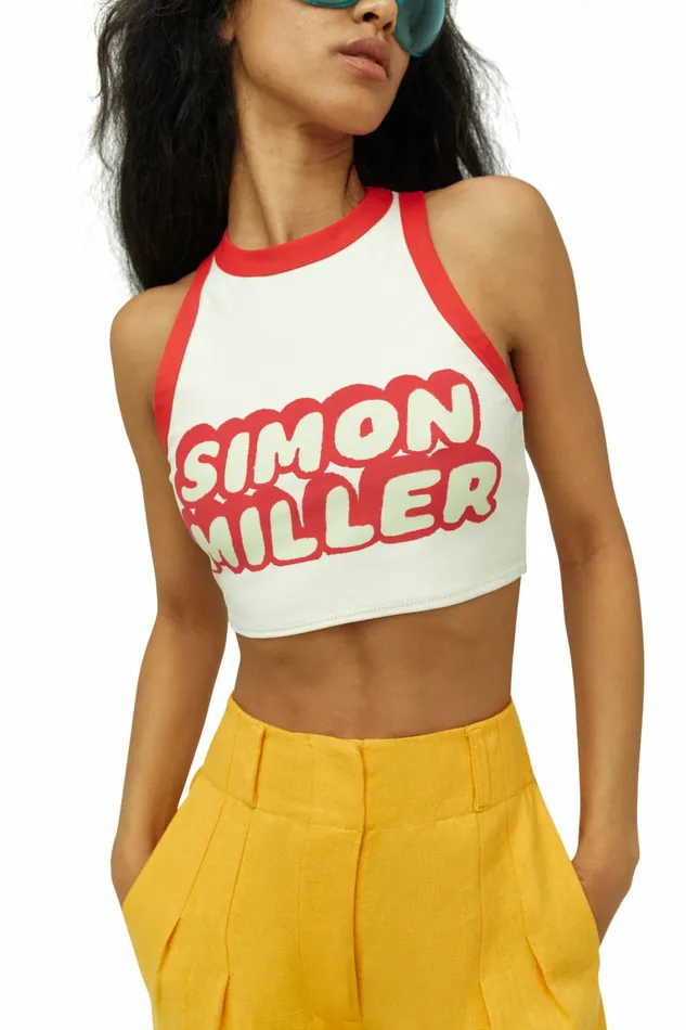 Simon Miller Swim Women Dibby Swim Tank Cherry Dibby Graphic Simon Miller Swim Women Dibby Swim Tank Cherry Dibby Graphic