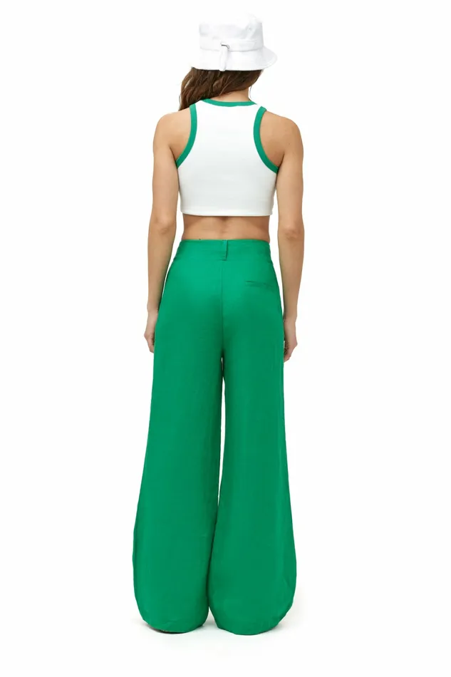 Simon Miller Tees Women Dibby Tank Gummy Green Dibby Graphic Simon Miller Tees Women Dibby Tank Gummy Green Dibby Graphic