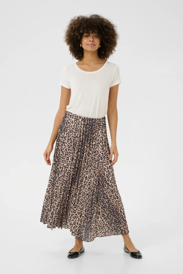 Skirts Women CULTURE CUelda Skirt Leopard