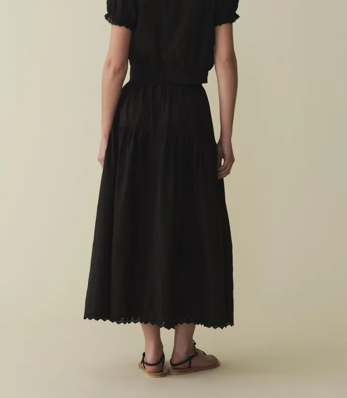 Skirts Women DEN Sebastiane Skirt Black Skirts Women DEN Sebastiane Skirt Black