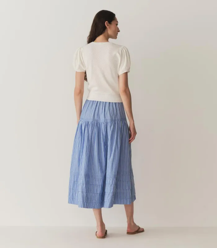 Skirts Women DEN Sebastiane Skirt Deauville Stripe Skirts Women DEN Sebastiane Skirt Deauville Stripe