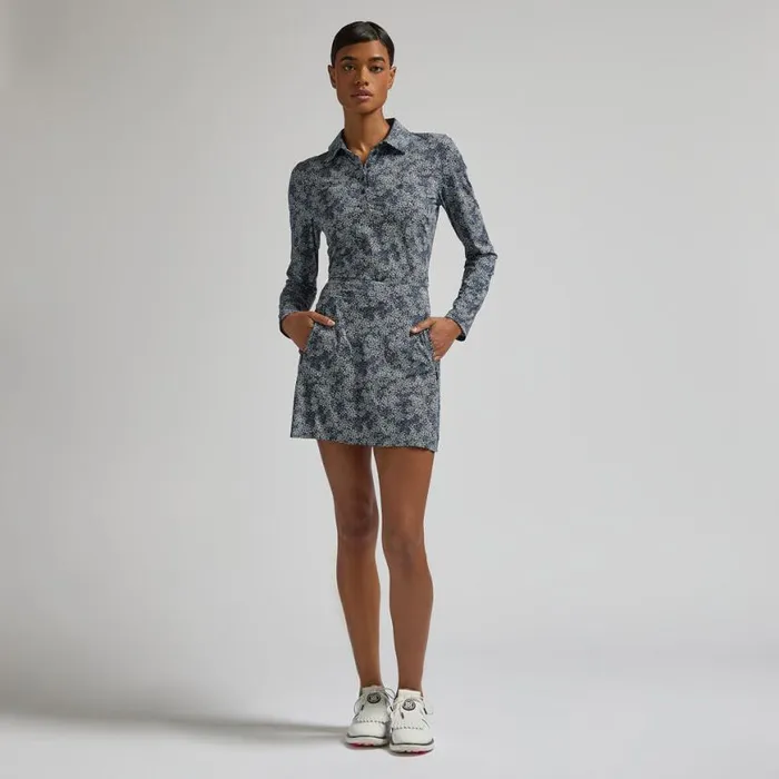 Skorts and Dresses Women GFORE HYDRANGEA SILKY TECH NYLON ALINE SKORT Twilight Skorts and Dresses Women GFORE HYDRANGEA SILKY TECH NYLON ALINE SKORT Twilight