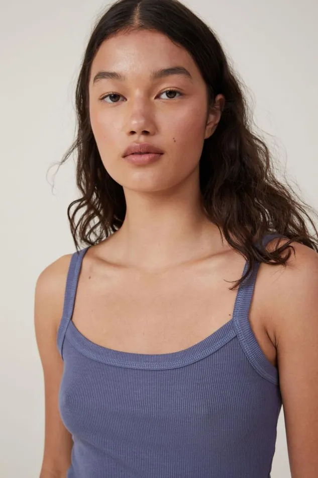 Sleep Recovery Scoop Neck Singlet Infinity Blue Women Cotton On Tops Sleep Recovery Scoop Neck Singlet Infinity Blue Women Cotton On Tops