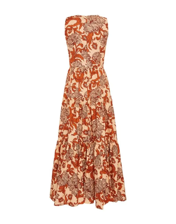 Sleeveless Big Dress VNeck Reef Pale Pink Women La Double J Dresses Sleeveless Big Dress VNeck Reef Pale Pink Women La Double J Dresses