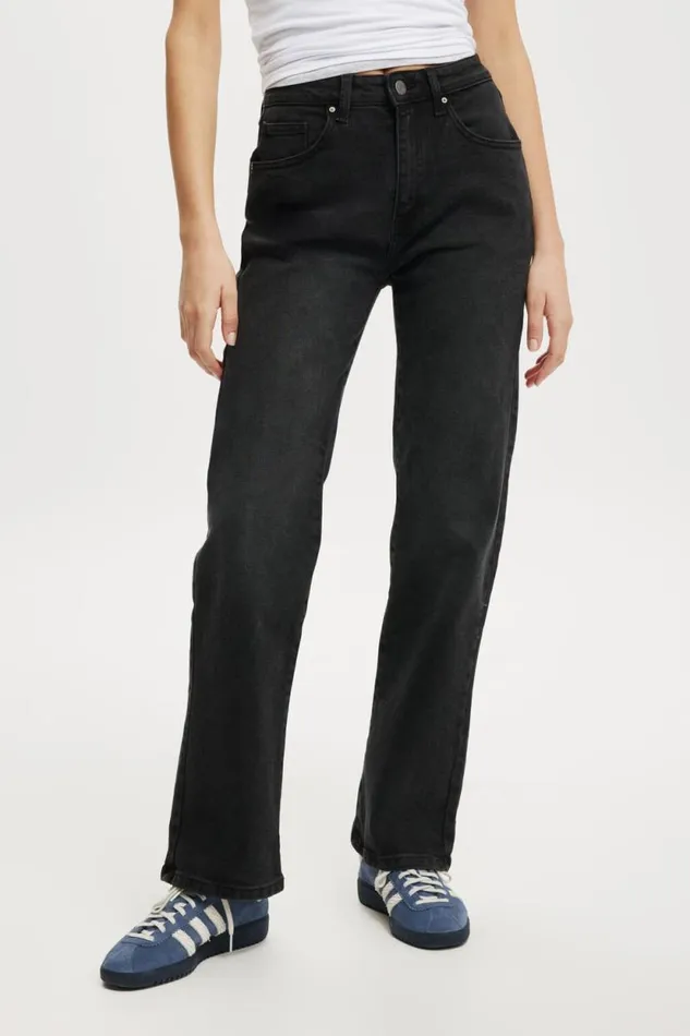 Slim Straight Jean Black Pepper Women Cotton On Pants Slim Straight Jean Black Pepper Women Cotton On Pants