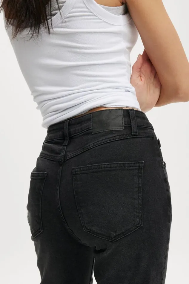 Slim Straight Jean Black Pepper Women Cotton On Pants Slim Straight Jean Black Pepper Women Cotton On Pants