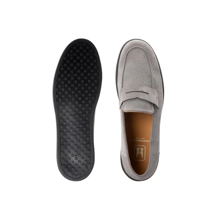 Slipon Men Moreschi Grey Suede Slip On