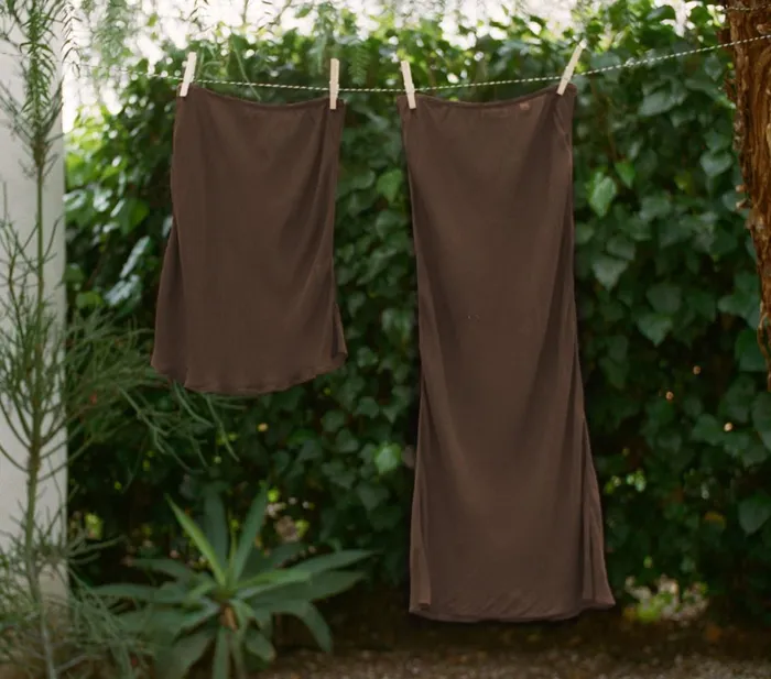 Slips Women DEN Mini Skirt Slip Umber
