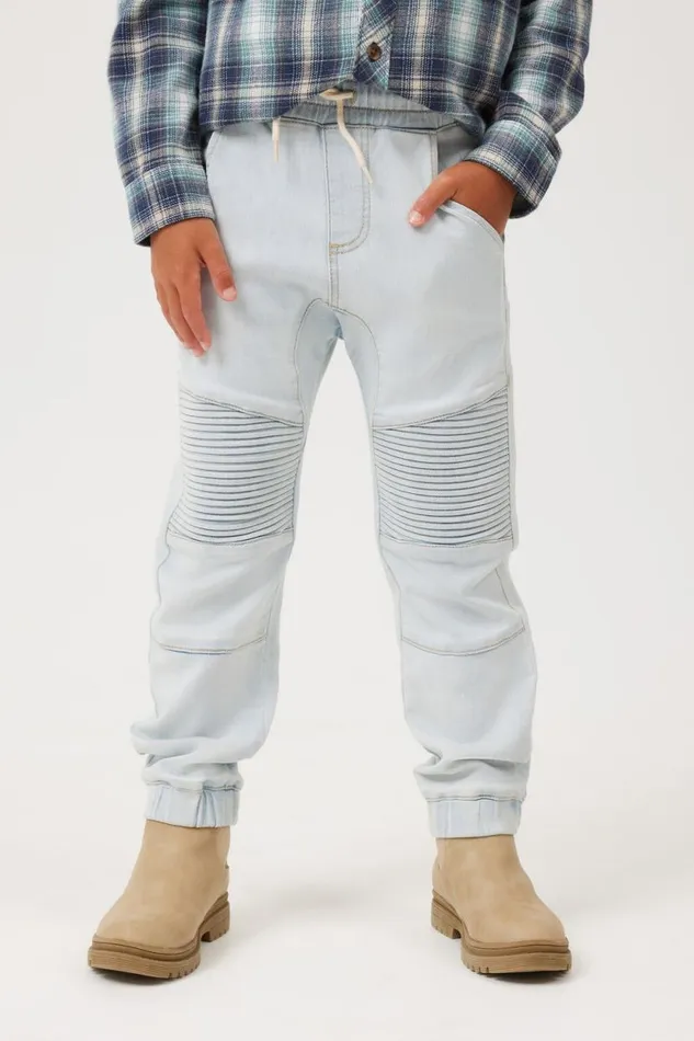 Slouch Jogger Jean Bells Light Blue Boys Cotton On Pants and Jeans