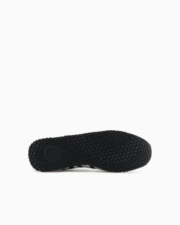 Sneakers In Ecosuede Mesh And Nylon White Men Armani Sneakers Sneakers In Ecosuede Mesh And Nylon White Men Armani Sneakers