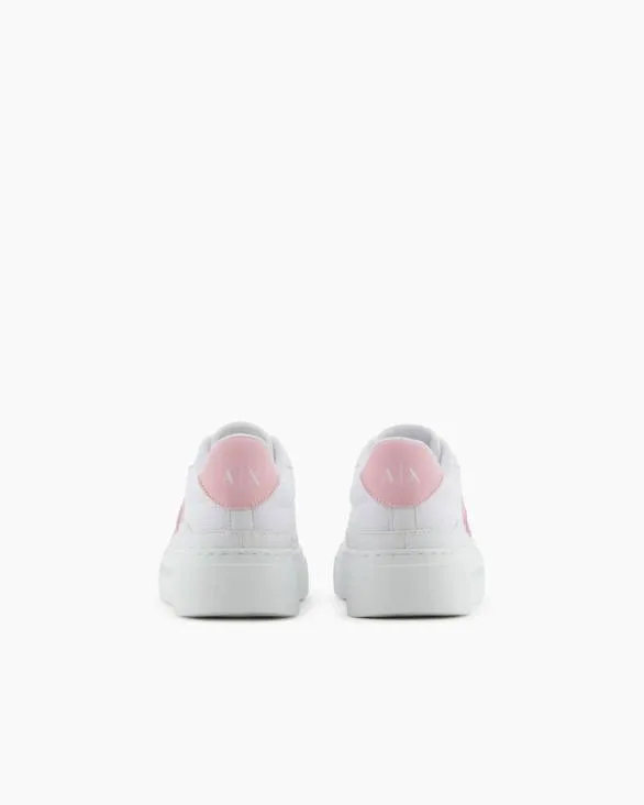 Sneakers With Contrasting Logo White Women Armani Sneakers Sneakers With Contrasting Logo White Women Armani Sneakers