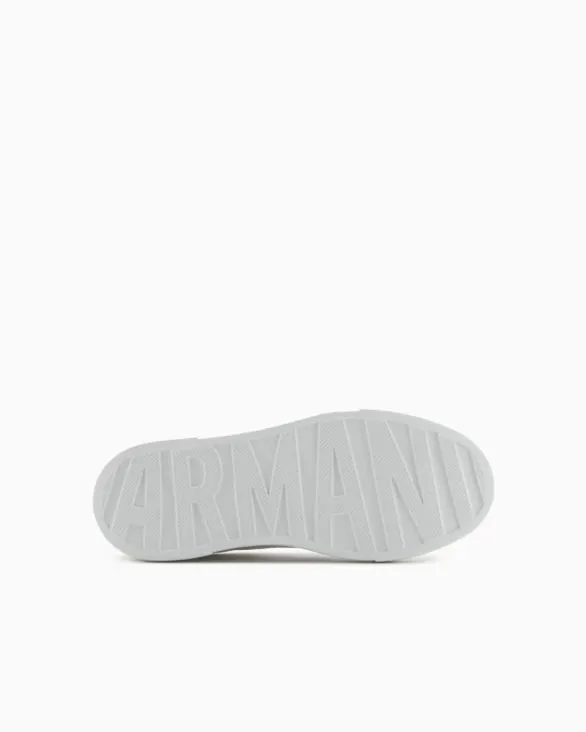 Sneakers With Contrasting Logo White Women Armani Sneakers Sneakers With Contrasting Logo White Women Armani Sneakers