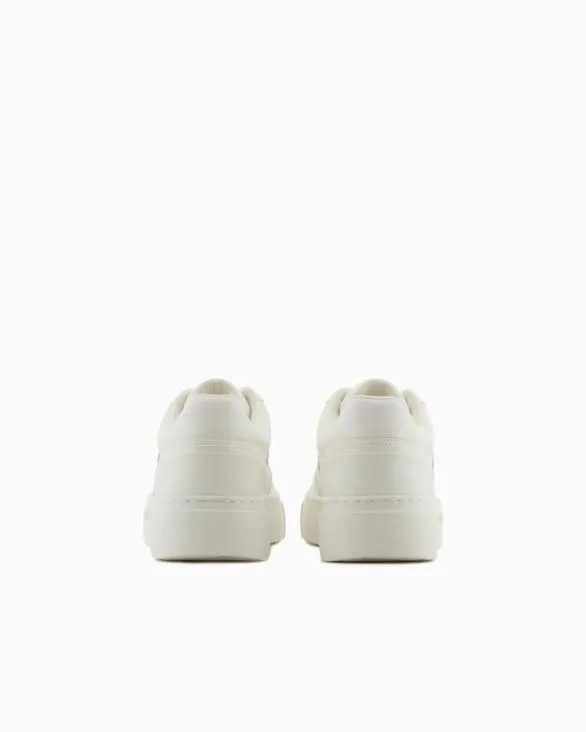 Sneakers With Contrasting Side Band White Women Armani Sneakers Sneakers With Contrasting Side Band White Women Armani Sneakers