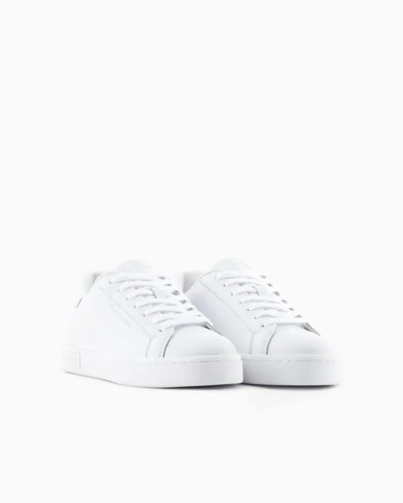 Sneakers With Laces And Logo White Women Armani Sneakers Sneakers With Laces And Logo White Women Armani Sneakers
