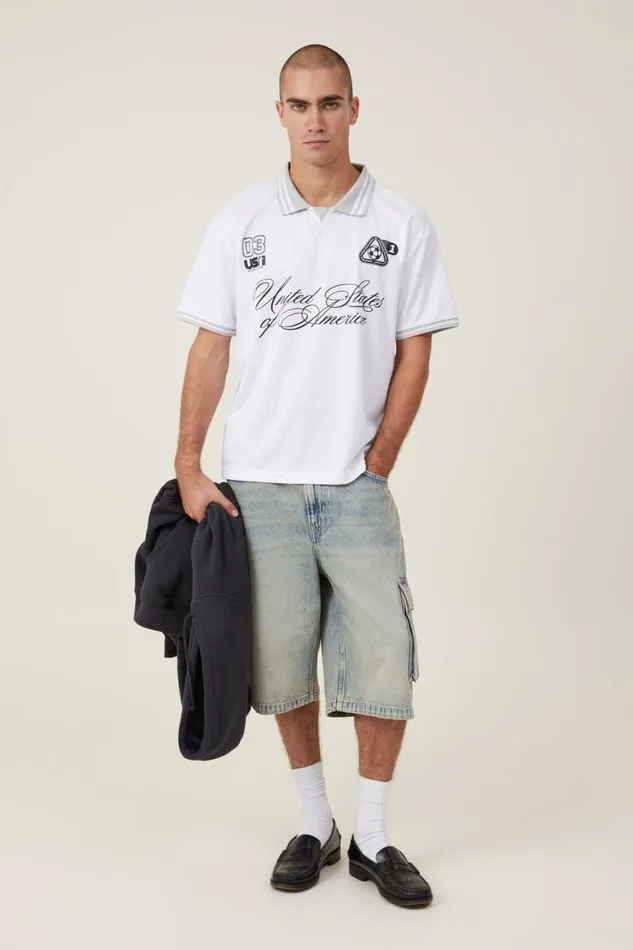 Soccer Jersey Whiteunited Premier Men Cotton On Tees and Tanks Soccer Jersey Whiteunited Premier Men Cotton On Tees and Tanks