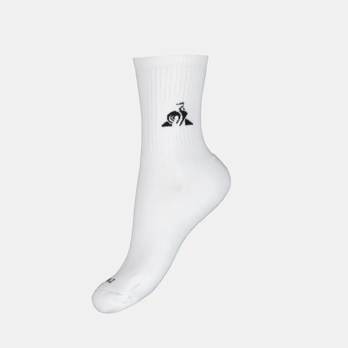 Socks WomenMen Le Coq Sportif Tennis Socks De Sport Nowblack