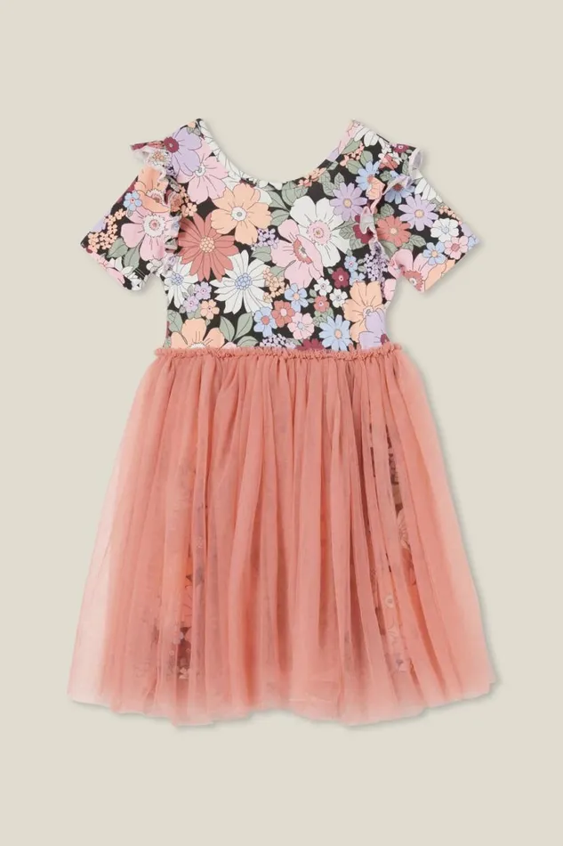 Sophia Dress Up Dress Quinn Floralphantom Girls Cotton On Dresses