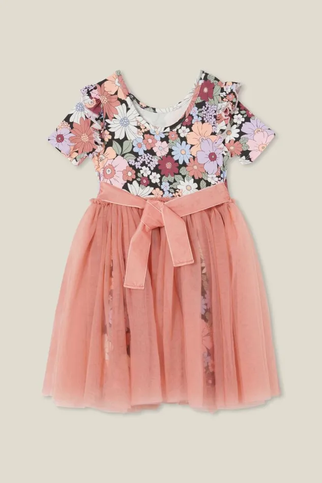 Sophia Dress Up Dress Quinn Floralphantom Girls Cotton On Dresses Sophia Dress Up Dress Quinn Floralphantom Girls Cotton On Dresses
