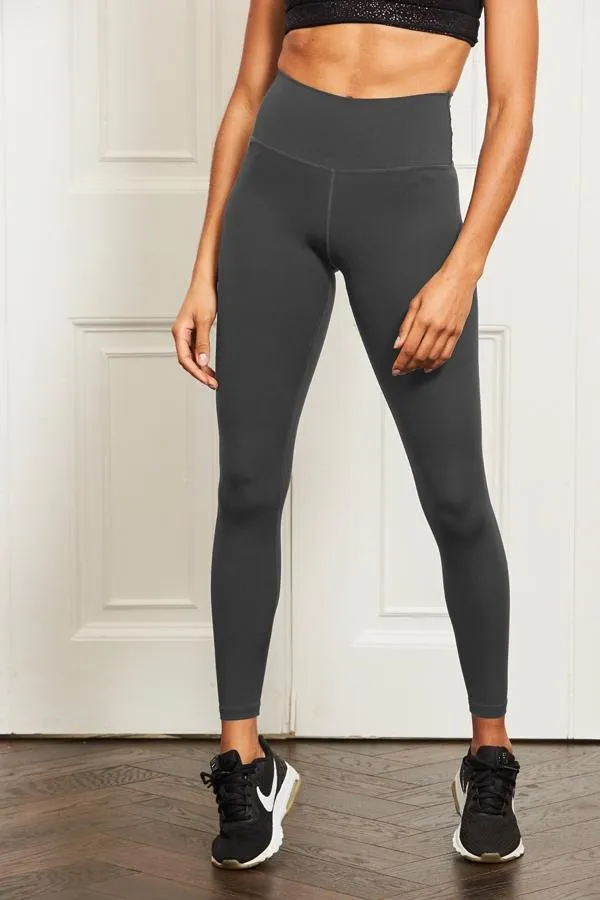 Sosandar Activewear Women Chic Grey Black High Waisted Perfect Body Sculpting Activewear Leggings Chic Grey Sosandar Activewear Women Chic Grey Black High Waisted Perfect Body Sculpting Activewear Leggings Chic Grey