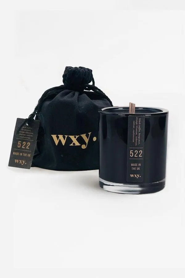 Sosandar Nightwear Women WXY Black Coffee and Orange Blossom Wood Wick Candle Black Sosandar Nightwear Women WXY Black Coffee and Orange Blossom Wood Wick Candle Black