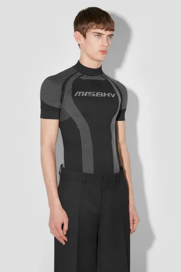 Sport TShirt Muted Black Men MISBHV Tops