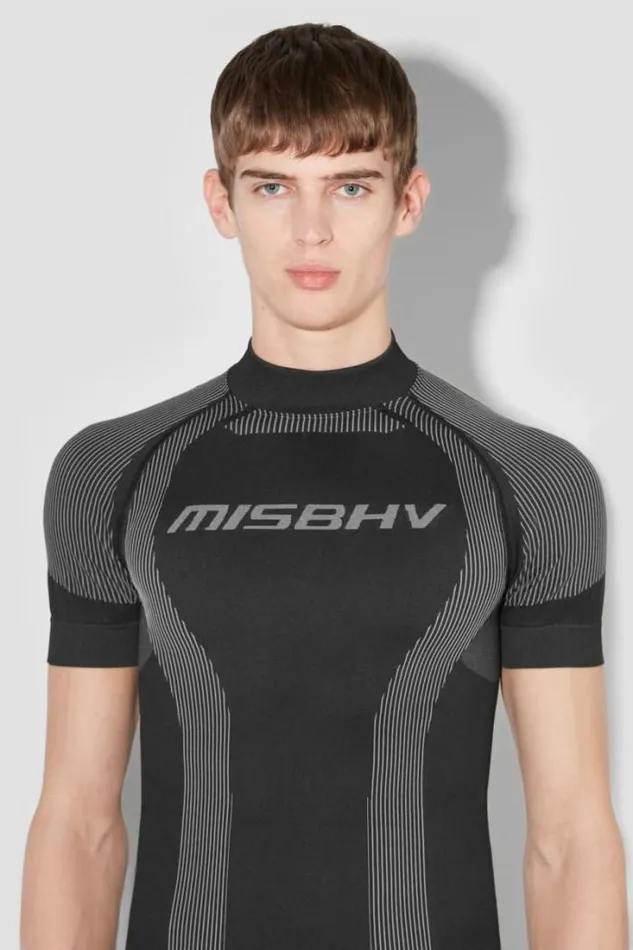 Sport TShirt Muted Black Men MISBHV Tops