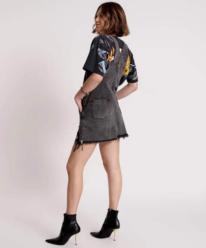 STANTON ST DENIM PINI DRESS Women One Teaspoon Midi and Maxi Dresses STANTON ST DENIM PINI DRESS Women One Teaspoon Midi and Maxi Dresses