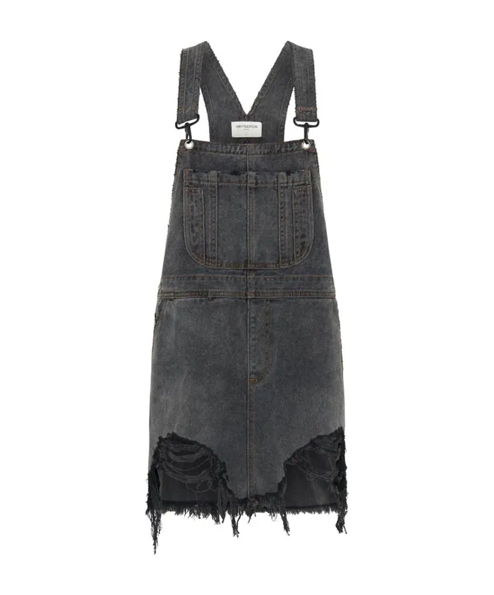 STANTON ST DENIM PINI DRESS Women One Teaspoon Midi and Maxi Dresses STANTON ST DENIM PINI DRESS Women One Teaspoon Midi and Maxi Dresses