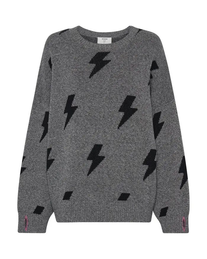 STATIC LIGHTNING SWEATER Women One Teaspoon Knitwear STATIC LIGHTNING SWEATER Women One Teaspoon Knitwear
