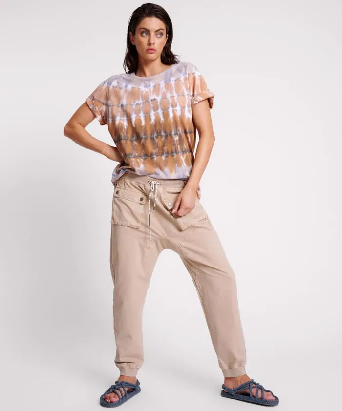 STONE CANVAS CADET PANTS Women One Teaspoon Bottoms