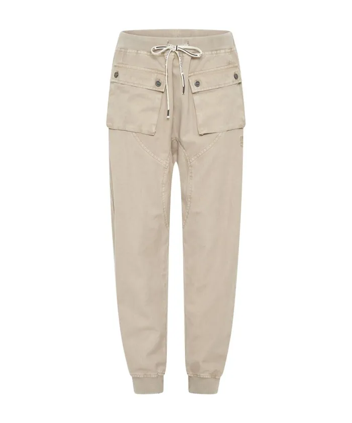 STONE CANVAS CADET PANTS Women One Teaspoon Bottoms STONE CANVAS CADET PANTS Women One Teaspoon Bottoms