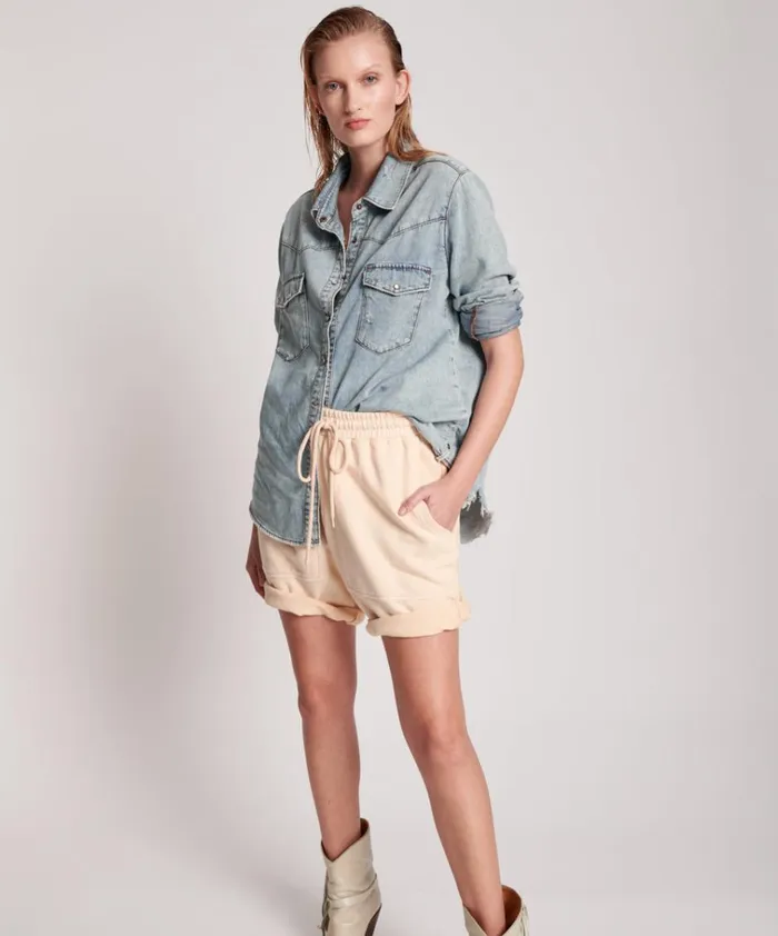 STONE ISLAND SWEAT SHORTS Women One Teaspoon Bottoms