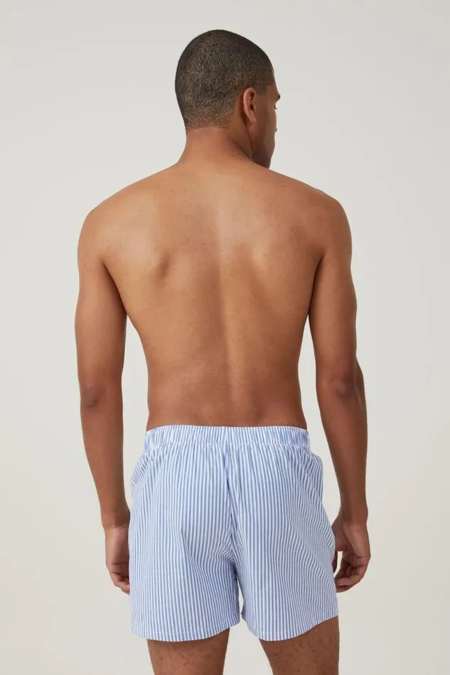 Stretch Boxer Short Bluewhite Stripe Men Cotton On Socks and Underwear Stretch Boxer Short Bluewhite Stripe Men Cotton On Socks and Underwear