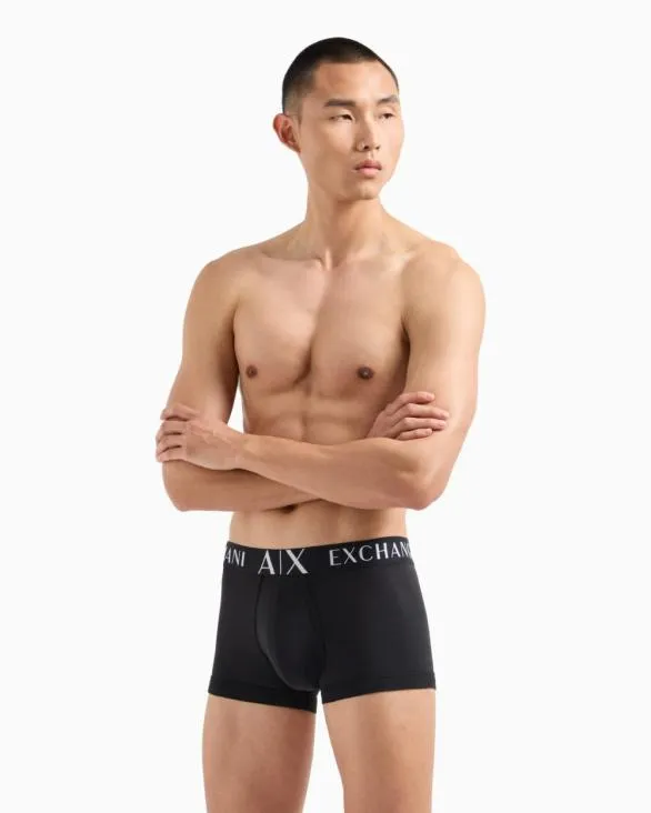 Stretch Fabric Boxer Shorts Black Men Armani Intimates And Loungewear Stretch Fabric Boxer Shorts Black Men Armani Intimates And Loungewear