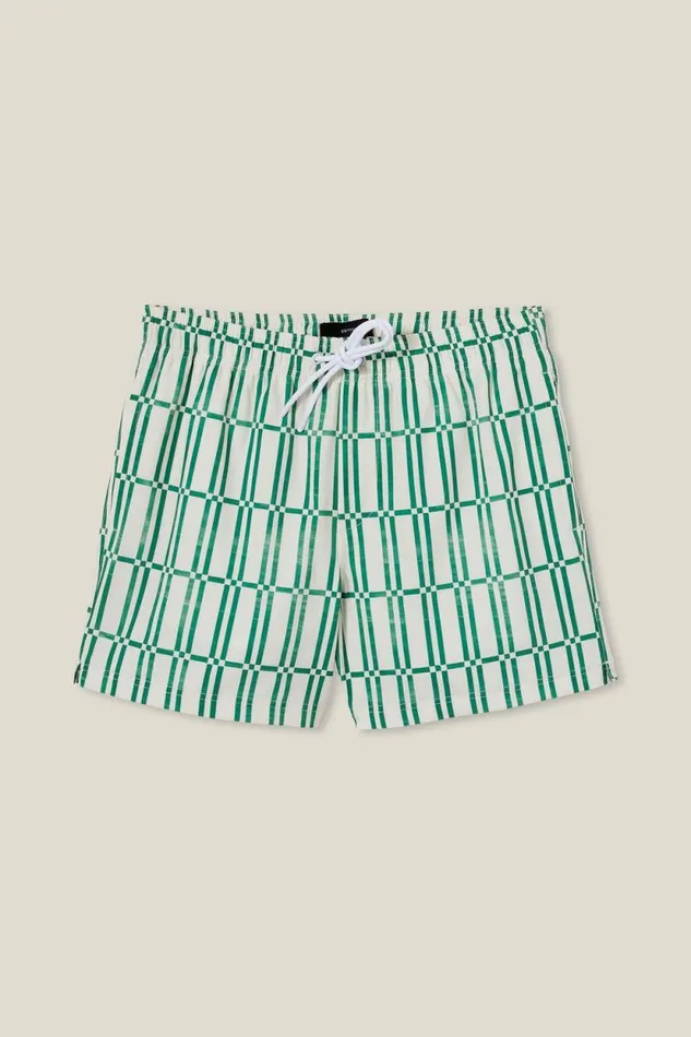 Stretch Swim Short Fairway Green Tile Men Cotton On Shorts Stretch Swim Short Fairway Green Tile Men Cotton On Shorts