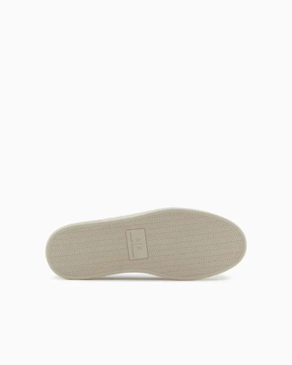 Suede Slip On Navyblue Men Armani Sneakers Suede Slip On Navyblue Men Armani Sneakers