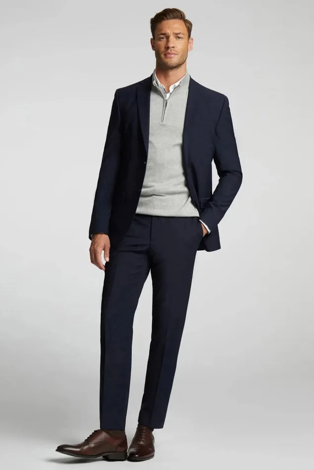 Suits Men Ted Baker PANAMA SLIM TS Navy