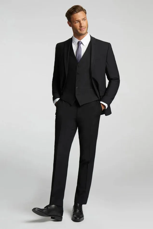 Suits Men Ted Baker PANAMA SLIM WC Black