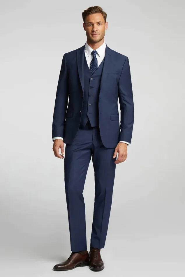 Suits Men Ted Baker PANAMA SLIM WC Blue
