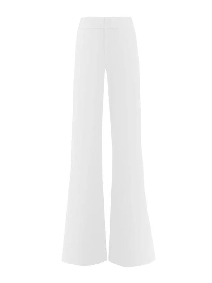Suits Women Alice Olivia DYLAN HIGH WAISTED WIDE LEG PANT Black