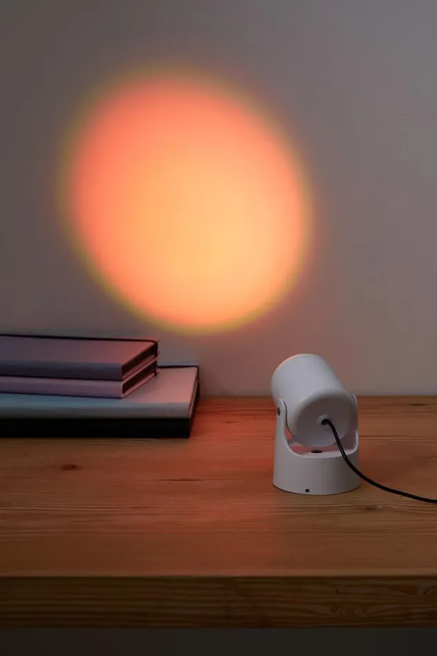 Sunset Projection Lamp White Men Cotton On Gifting