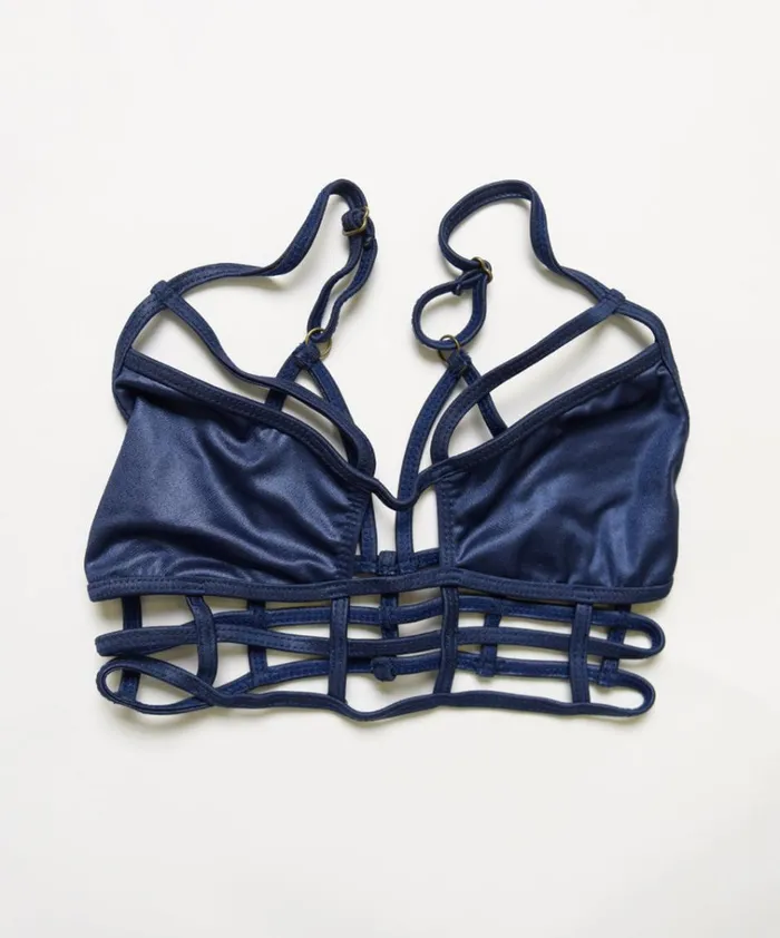 SUPERMAN BODICE BLUE Women One Teaspoon Intimates