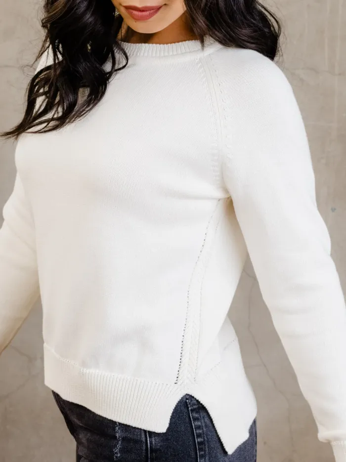 Sweaters Kelly Relaxed Pullover Almond 8211 Able Women