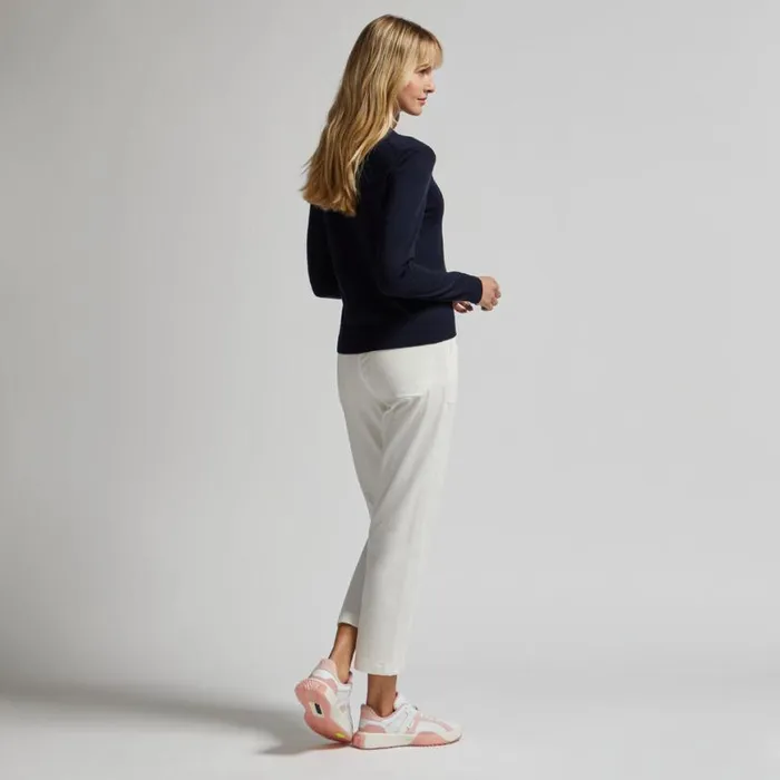 Sweaters Women GFORE MOTHER GOLFER MERINO WOOL CREWNECK SWEATER Twilight Sweaters Women GFORE MOTHER GOLFER MERINO WOOL CREWNECK SWEATER Twilight