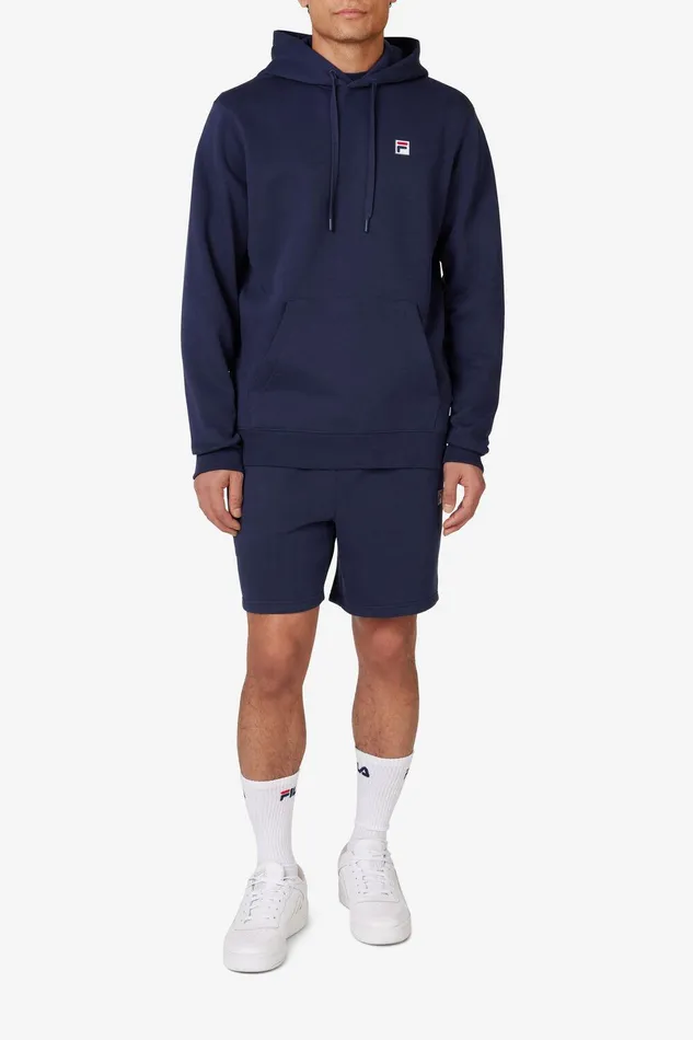 Sweatshirts and Hoodies Men Fila Classic Pullover Hoodie 400 Fila Navy