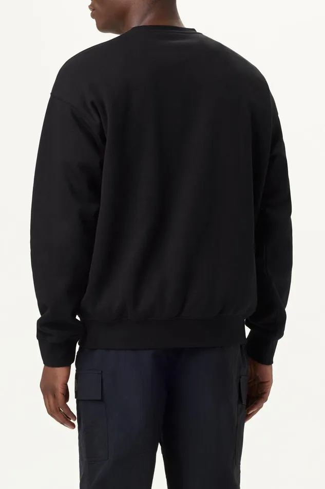 Sweatshirts and Hoodies Men Fila Classic Relaxed Sweatshirt 001 Black Sweatshirts and Hoodies Men Fila Classic Relaxed Sweatshirt 001 Black