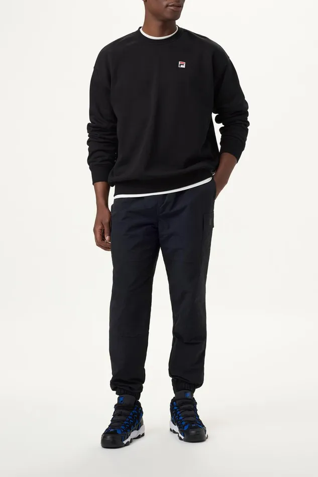 Sweatshirts and Hoodies Men Fila Classic Relaxed Sweatshirt 001 Black Sweatshirts and Hoodies Men Fila Classic Relaxed Sweatshirt 001 Black