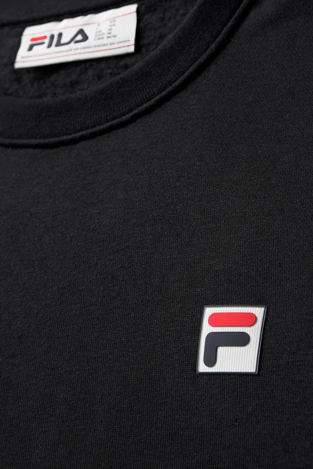 Sweatshirts and Hoodies Men Fila Classic Relaxed Sweatshirt 001 Black Sweatshirts and Hoodies Men Fila Classic Relaxed Sweatshirt 001 Black