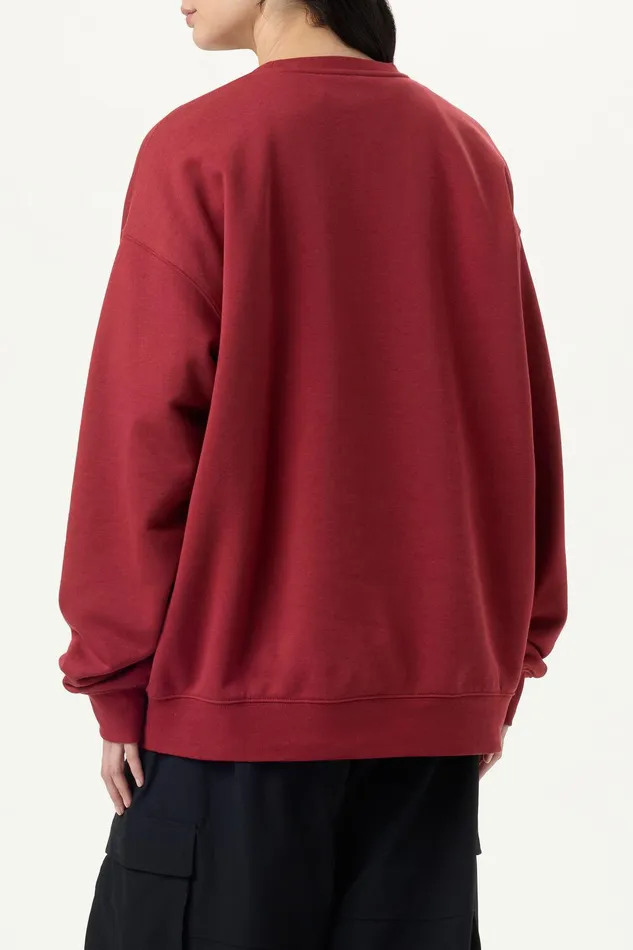 Sweatshirts and Hoodies Men Fila Classic Relaxed Sweatshirt 601 Tibetan Red Sweatshirts and Hoodies Men Fila Classic Relaxed Sweatshirt 601 Tibetan Red