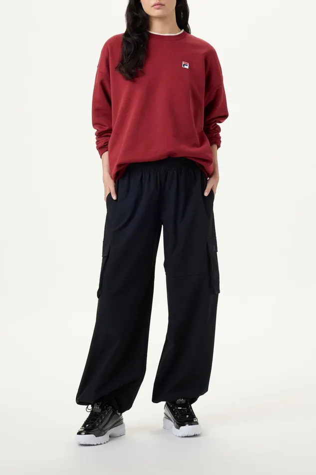 Sweatshirts and Hoodies Men Fila Classic Relaxed Sweatshirt 601 Tibetan Red Sweatshirts and Hoodies Men Fila Classic Relaxed Sweatshirt 601 Tibetan Red